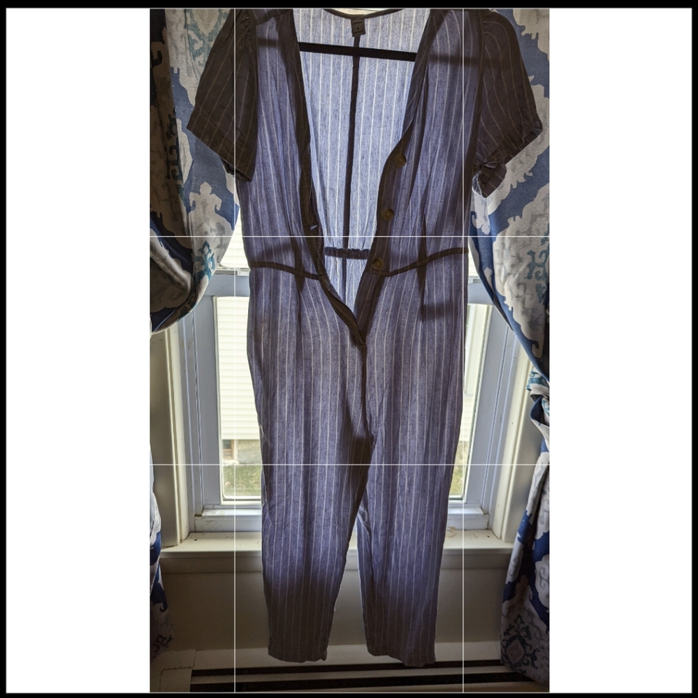 Old Navy Striped Jumpsuit